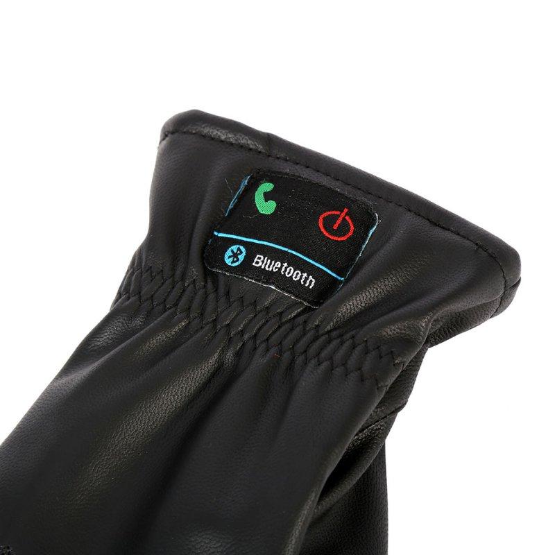 Thick Leather Smart Gloves