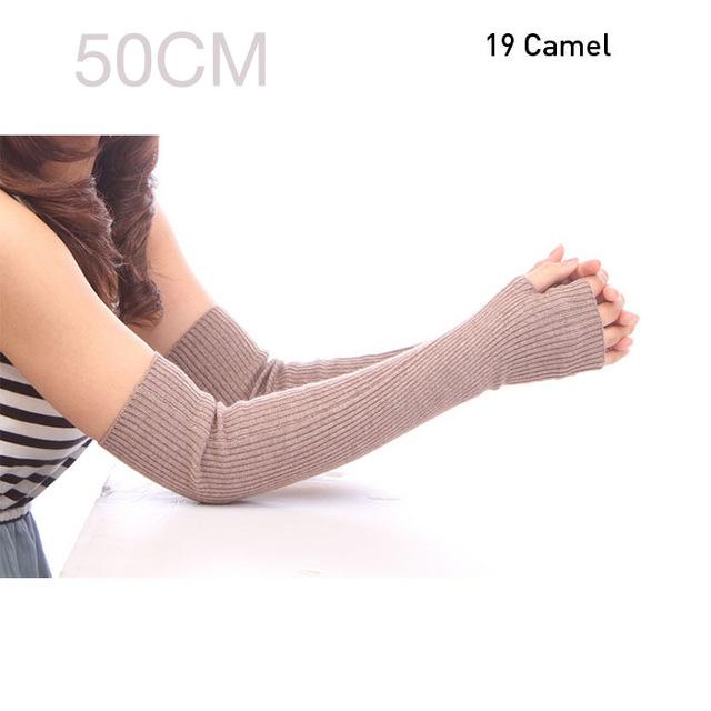 Fingerless Long Gloves