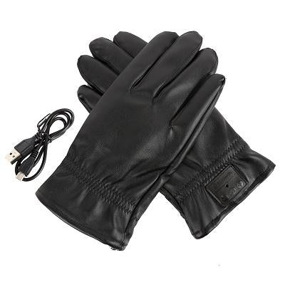 Leather Smart Bluetooth Gloves
